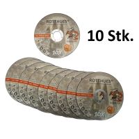 BLACK DEAL 10er Set Flexscheibe MONKEY KING 125 x 1,0 mm, 10x Leistungsfähiger, extra dünn für Edelstahl und Metall, High-End Qualität Trennscheibe