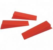 100 Stück Keile rot für Zuglaschen Fliesen Nivelliersystem
