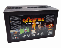 Sparpack 500 Ofenanzünder im Karton Kaminanzünder Quickfire Anzündtüten