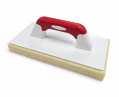 ROTTHUES Schwammbrett mit Softgriff 14x28 cm – Hydro Waschbrett für Fliesen & Fugenreinigung