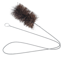 Ofenrohrbürste 150 mm Kaminbesen Ofenrohrwischer mit Stiel und Öse Gesamtlänge 200cm