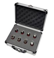 2. Wahl Matrix Diamant-Bohrkronen-Set 8-teilig, Ø 6/8/10/12/14/15/16/18 mm inkl. Koffer, für Fliesen Porzellan Keramik Marmor Granit