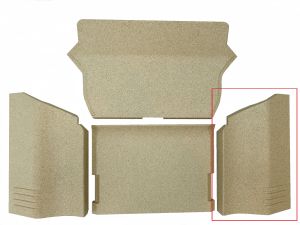 Contura Skamol-Satz Ersatzteil rechte Seite zu 20er Serie Vermiculite Art. Nr. 095284