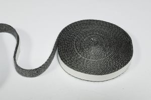 Dichtschnur Dichtband 15 x 2 mm selbstkl. Ofendichtung schwarz