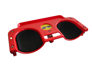 Knierolli Kniekissen Rolling Knee Pads rot Knieschoner auf Rollen Max. Last 120kg