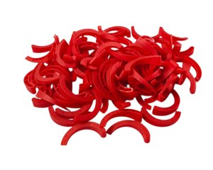 Fliesen Sichelkeile 100 Stk. rot 1-13mm Fugenbreite Verlegesystem Nivelliersystem Fliesenkeile