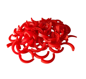 Fliesen Sichelkeile 100 Stk. rot 1-20mm Fugenbreite Verlegesystem Nivelliersystem Fliesenkeile