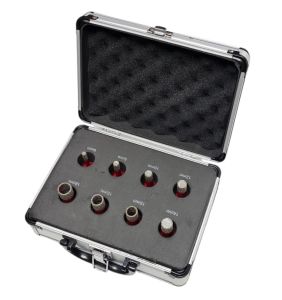 2. Wahl Matrix Diamant-Bohrkronen-Set 8-teilig, Ø 6/8/10/12/14/15/16/18 mm inkl. Koffer, für Fliesen Porzellan Keramik Marmor Granit