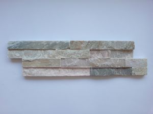 Musterstück ca. 10 x 36 cm des Naturstein-Riemchen Beige Verblender
