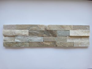 Naturstein-Riemchen Beige 15 x 60 cm Verblender Klinker
