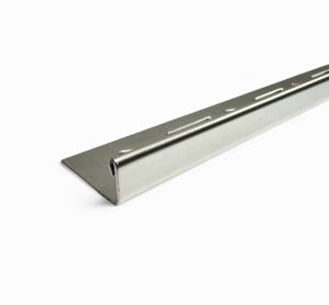 10 Stück á 2,50 m = 25 m Edelstahlschiene V2A R L-Form glänzend 11 mm Materialstärke 1 mm