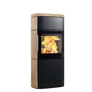 HWAM Kaminofen 4660m schwarz Terrastone Clay