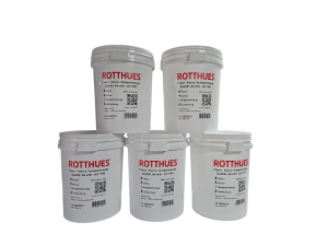 Anrühreimer 5er Set a) 35 Liter Rotthues