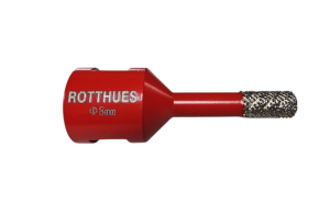 Diamant-Bohrkrone Ø8 x15x62 mm Rot M14 Segmenthöhe 15 mm präzise und saubere Bohrungen trocken & nass