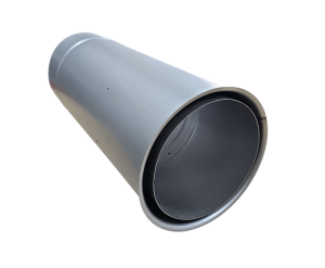 Doppelwandfutter Ø150 mm 50 cm lang Doppelmuffe Mauermuffe Wandfutter