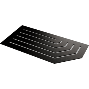 Rotthues® Rechteckige Duschablage – Aluminium Schwarz – NEWLine