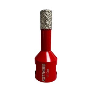 Diamant-Bohrkrone Ø10 x15x62 mm Rot M14 Segmenthöhe 15 mm präzise und saubere Bohrungen trocken & nass
