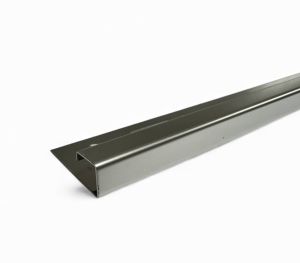 10 Stück á 2,50 m = 25 m Edelstahlschiene V2A R-Quadratprofil glänzend 8 mm