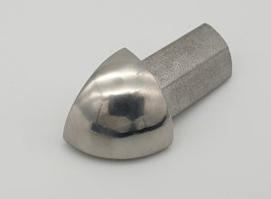 Außenecke R-Rundprofil glänzend 12,5 mm 
