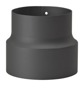 TermaTech Reduzierung in schwarz 180 mm - 150 mm Ofenrohr Rauchrohr
