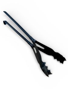 Goldmann Krokodilzange Kaminholzzange schwarz ***Vorführmodell***