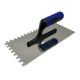 6er-Set Zahnkellen 8mm mit Softgriff rostfrei 280x130mm Zahnspachtel Glättekelle