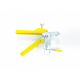 Metall-Zange gelb für Verlegung von Wandfliesen Fliesen Nivelliersystem 