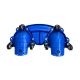 (Vorführmodell) Knierolli Rolling Knee Pad Blau Knieschoner auf Rollen Max. Last 120kg