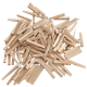 Buchenholzkeile 1000 Stück – Fliesenkeile 54x7 mm (0–8 mm) im Kunststoffkasten | Rotthues