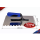 R-Zahnkelle 12mm mit Softgriff rostfrei 280x130mm Zahnspachtel Glättekelle