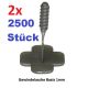 BLACK DEAL Karl Dahm 2x2500 Stück Gewindelasche Standard 1 mm Art. Nr. 12488