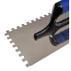 6er-Set Zahnkellen 8mm mit Softgriff rostfrei 280x130mm Zahnspachtel Glättekelle