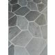 Natursteinplatten Polygonal Anthrazit Schiefer auf Netz Natursteinbruch