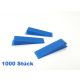 1000 Stück Keile blau für Zuglaschen Fliesen Nivelliersystem