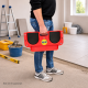 Knierolli Kniekissen Rolling Knee Pads rot Knieschoner auf Rollen Max. Last 120kg