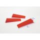 Wandfliesen-Set S rot 1 mm Fugenbreite Nivelliersystem für Fliesenstärke von 3-12 mm Zange gelb
