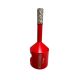 Diamant-Bohrkrone Ø6 x15x62 mm Rot M14 Segmenthöhe 15 mm präzise und saubere Bohrungen trocken & nass
