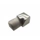 10 Stück Innenecke R-Rundprofil glänzend 8 mm Edelstahl V2A Vollmaterial