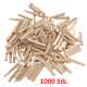 Buchenholzkeile 1000 Stück – Fliesenkeile 54x7 mm (0–8 mm) im Kunststoffkasten | Rotthues