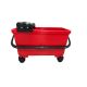 Fliesen-Wascheimer 24 Liter mit 3-fach Rollenaufsatz Waschbox Fugbox