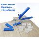  XXL-Set blau 1 mm Fugenbreite Nivelliersystem für Fliesenstärke von 3-12 mm