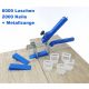  XXL-Set blau 2 mm Fugenbreite Nivelliersystem für Fliesenstärke von 3-12 mm