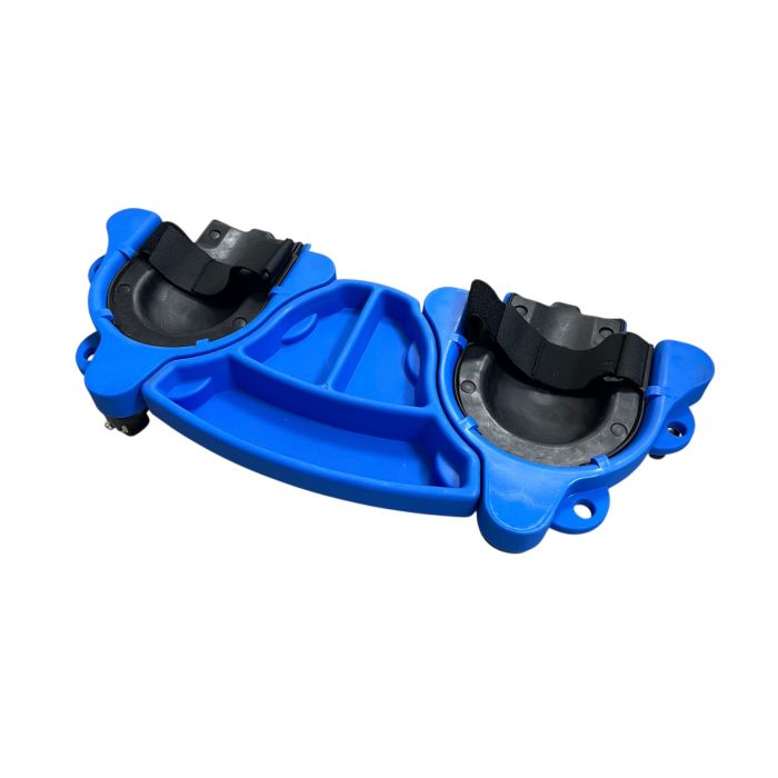 (Vorführmodell) Knierolli Rolling Knee Pad Blau Knieschoner auf Rollen Max. Last 120kg