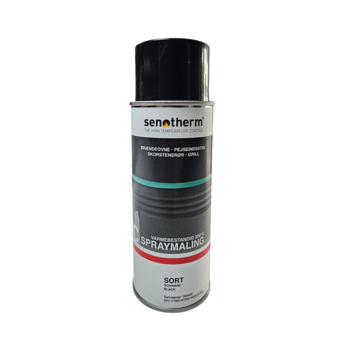Senotherm Ofenspray schwarz Black 400 ml Ofenfarbe zu Contura