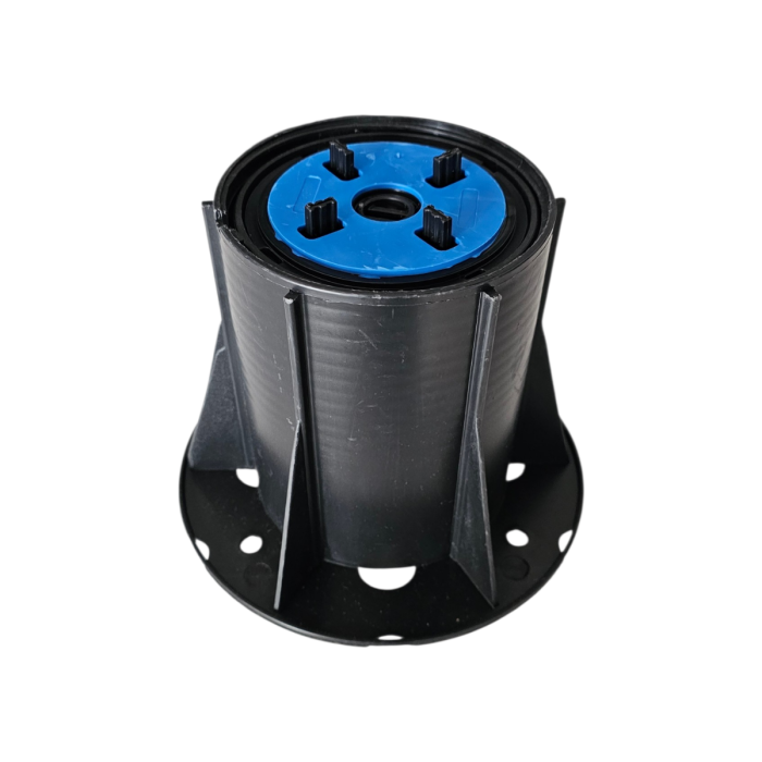 Stelzlager Höhenverstellbar 15 - 27 cm mit Schalldämmung Fugenbreite 4 mm