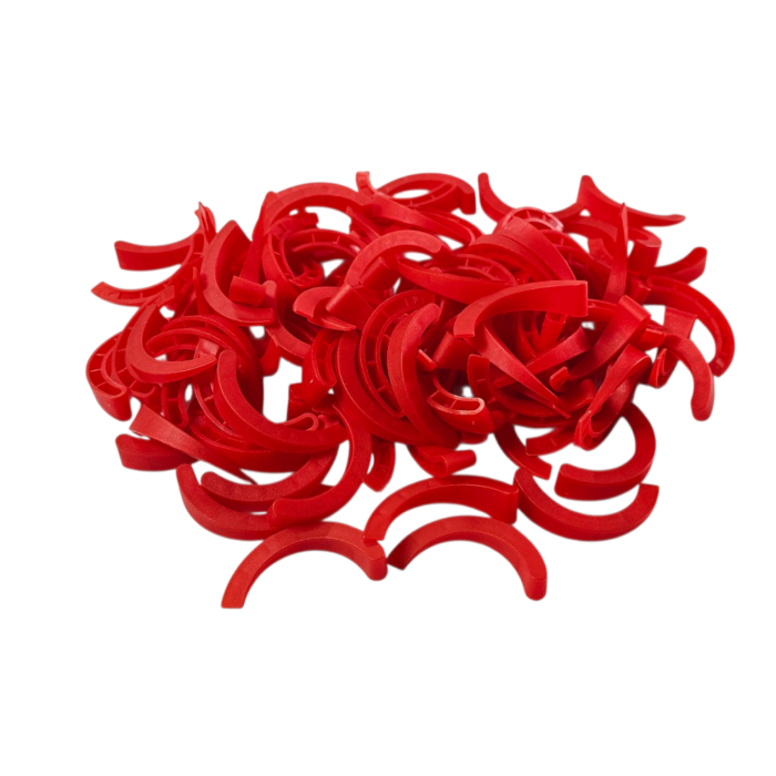 Fliesen Sichelkeile 100 Stk. rot 1-13mm Fugenbreite Verlegesystem Nivelliersystem Fliesenkeile