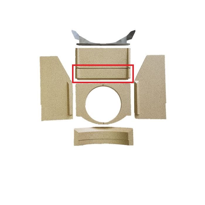 Hwam Ravel Innenleben Ersatzteil Rückwand unten zu Musical-Serie ab März 2007 aus Vermiculite