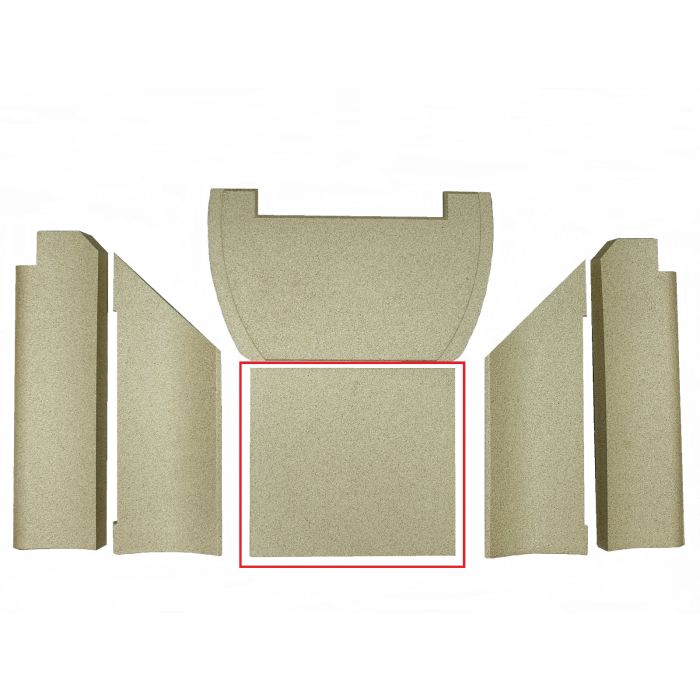 Contura Skamol Ersatzteil Rückwand zu 600er Serie Vermiculite 391168