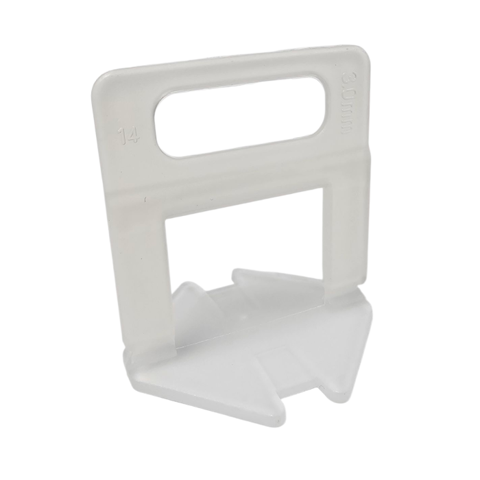 500 Stück Zuglaschen 3 mm Fugenbreite Nivelliersystem für Fliesenstärke von 3-12 mm