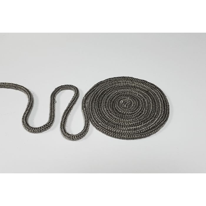 Dichtschnur Dichtband 6mm Kordel Ofendichtung schwarz